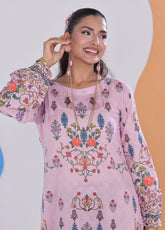 Working Women By Schick Digital Printed Lawn 2 Piece Unstitched Suit SDH25WWV2 DP-01